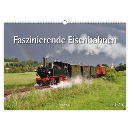 Korsch Verlag Fascinerende Eisenbahnen Kalender 2026