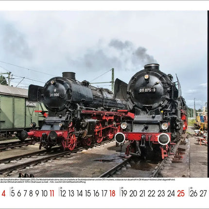 Korsch Verlag Fascinerende Eisenbahnen Kalender 2027
