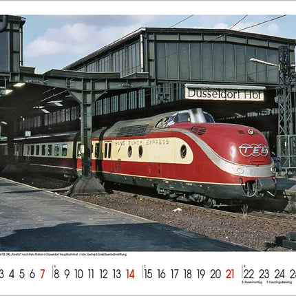 Korsch Verlag Fascinerende Eisenbahnen Kalender 2027