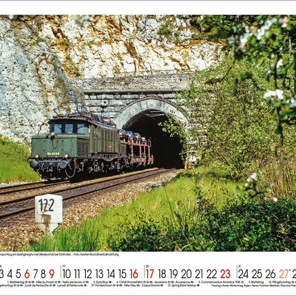Korsch Verlag Fascinerende Eisenbahnen Kalender 2027