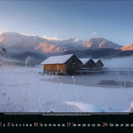 Korsch Verlag Faszination Alpen Kalender 2027