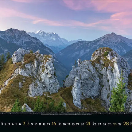 Korsch Verlag Faszination Alpen Kalender 2027