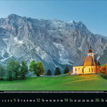 Korsch Verlag Faszination Alpen Kalender 2027