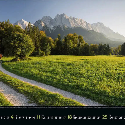 Korsch Verlag Faszination Alpen Kalender 2027