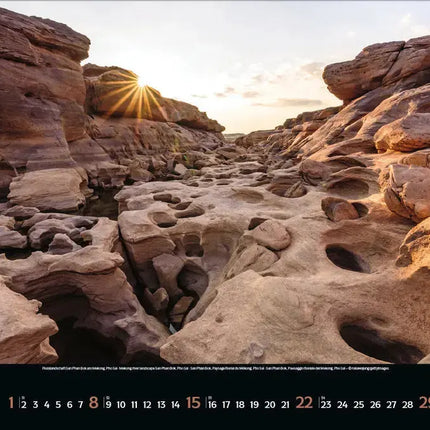 Korsch Verlag Thailand Kalender 2027