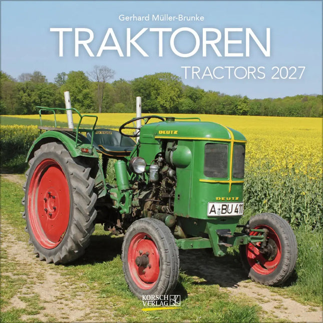 Korsch Verlag Tractors Kalender 2027