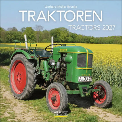 Korsch Verlag Tractors Kalender 2027