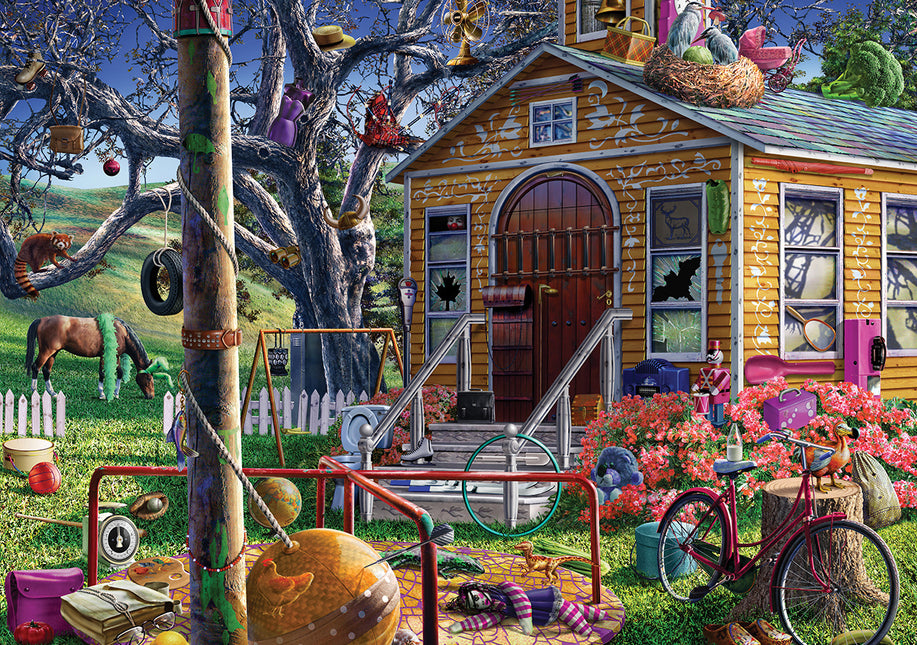 KS Games Lonely House Puzzel 1000 Stukjes