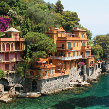 KS Games Seaside Villas near Portofino Puzzel 500 Stukjes
