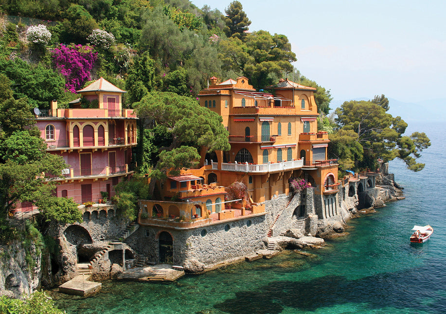 KS Games Seaside Villas near Portofino Puzzel 500 Stukjes