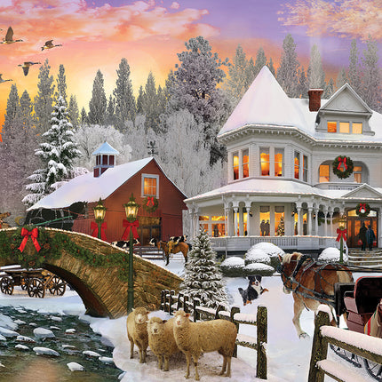 KS Games Snowy Day Puzzel 1000 Stukjes