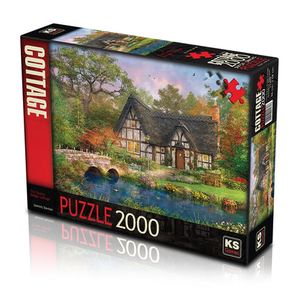 KS Games The Stoney Bridge Cottage Puzzel 2000 Stukjes