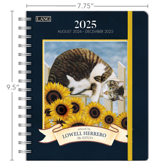 LANG American Cat Deluxe Planner 2025