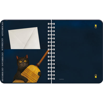 LANG American Cat Deluxe Planner 2025