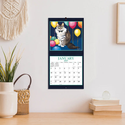 LANG American Cat Mini Kalender 2027