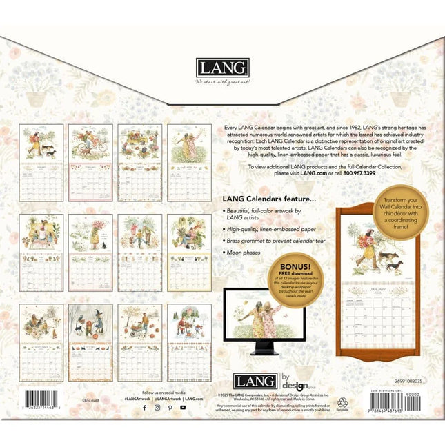 LANG Blissful Moments Kalender 2026