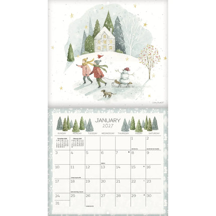 LANG Blissful Moments Kalender 2027