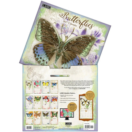 LANG Butterflies Kalender 2027