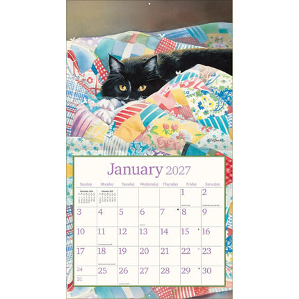 LANG Cats in the Country Kalender 2027