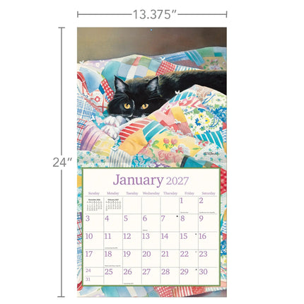 LANG Cats in the Country Kalender 2027