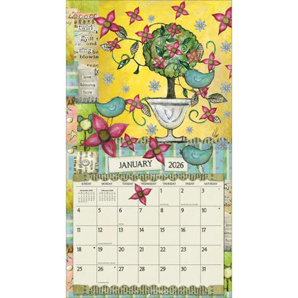 LANG Color my World Kalender 2026