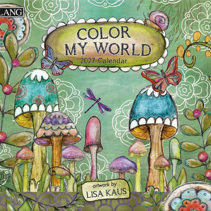 LANG Color my World Kalender 2027