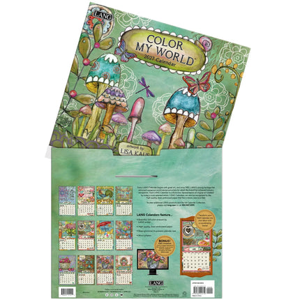 LANG Color my World Kalender 2027