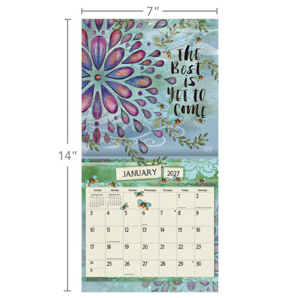 LANG Color my World Mini Kalender 2027