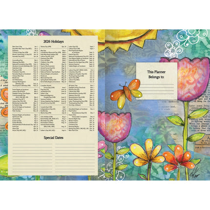 LANG Color my World  Pocket Agenda 2026