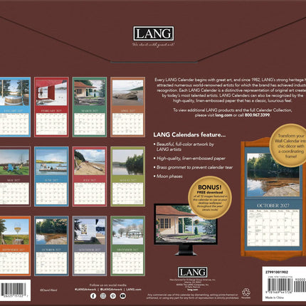 LANG Cottage Country Kalender 2027