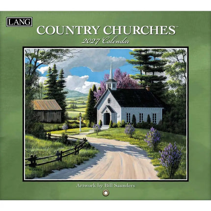 LANG Country Churches Kalender 2027