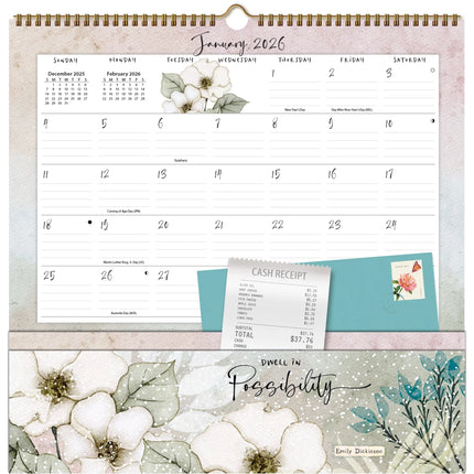 LANG Country Pleasures Note Nook Kalender 2026