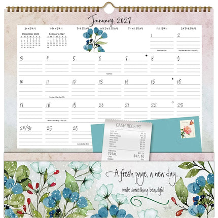 LANG Country Pleasures Note Nook Kalender 2026