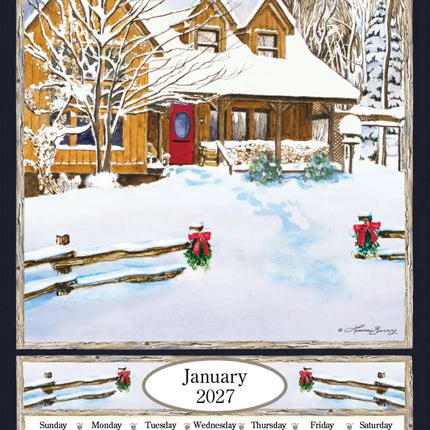 LANG Country Welcome Kalender 2027 Small