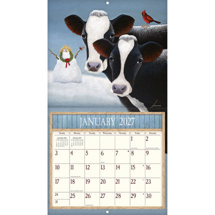 LANG Cows Cows Cows Kalender 2027