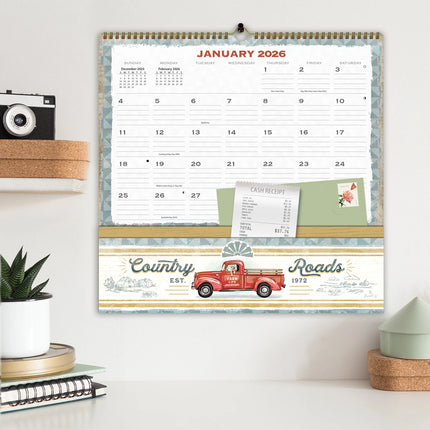 LANG Farm Fresh Note Nook Kalender 2026