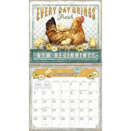 LANG Farmhouse Kalender 2026