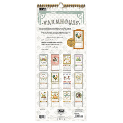 LANG Farmhouse Kalender 2027 Small