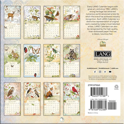 LANG Field Guide Mini Kalender 2027