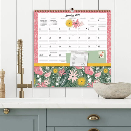 LANG Flora en Fauna Pocket Note Nook Kalender 2027