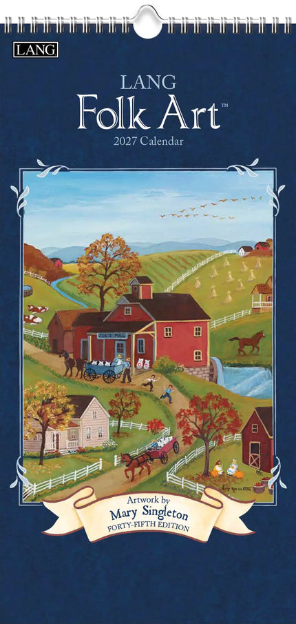 LANG Folk Art Kalender 2027 Small