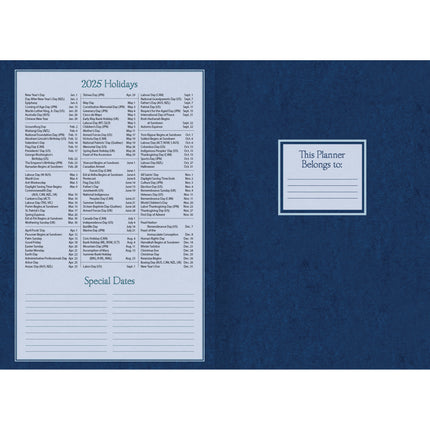 LANG Folk Art Pocket Agenda 2025