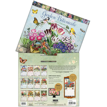 LANG Garden Botanicals Kalender 2027