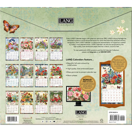 LANG Garden Botanicals Kalender 2027