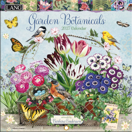 LANG Garden Botanicals Mini Kalender 2027