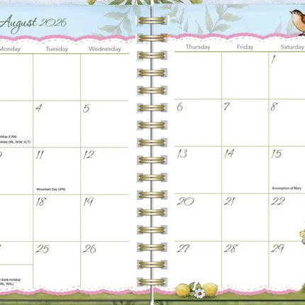 LANG Gnome Sweet Gnome Deluxe Planner 2027