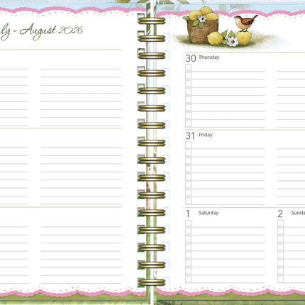 LANG Gnome Sweet Gnome Deluxe Planner 2027