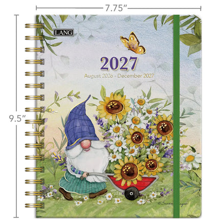 LANG Gnome Sweet Gnome Deluxe Planner 2027