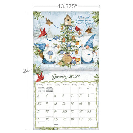 LANG Gnome Sweet Gnome Kalender 2027