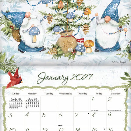 LANG Gnome Sweet Gnome Kalender 2027